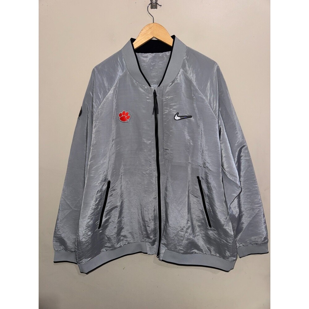 Men 2XL Nike Clemson Tigers Football Team Issue PE CFP Media Day Sideline Jacket